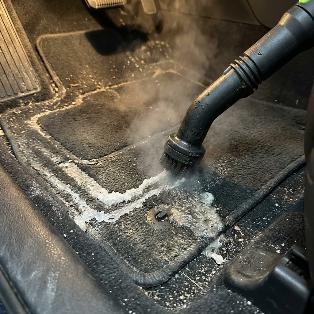 How to Remove Salt Stains from Car Carpets — Calgary auto protection guide