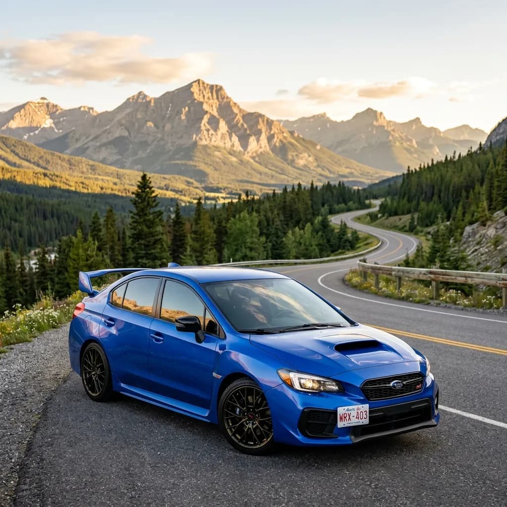 Subaru paint protection film Calgary - rock chip guard professional PPF installation