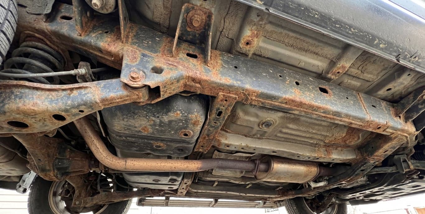 Undercoating Calgary - vehicle rust protection treatment oil-based rubberized anti-corrosion