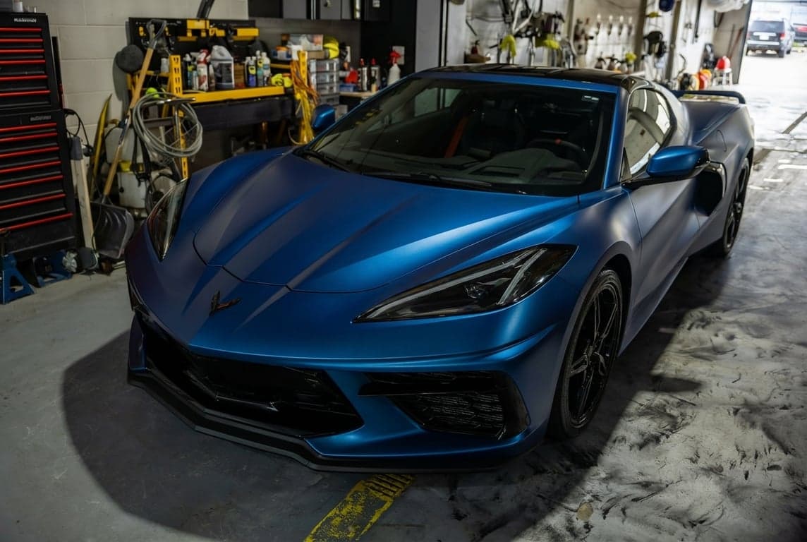 Stealth matte PPF Calgary - matte finish paint protection film luxury vehicle installation professional