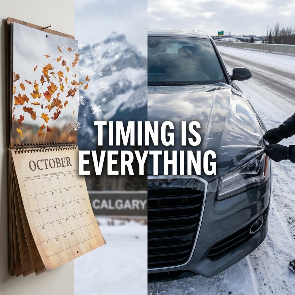 Should I Get PPF Installed Before or After My First Winter? — Calgary auto protection guide