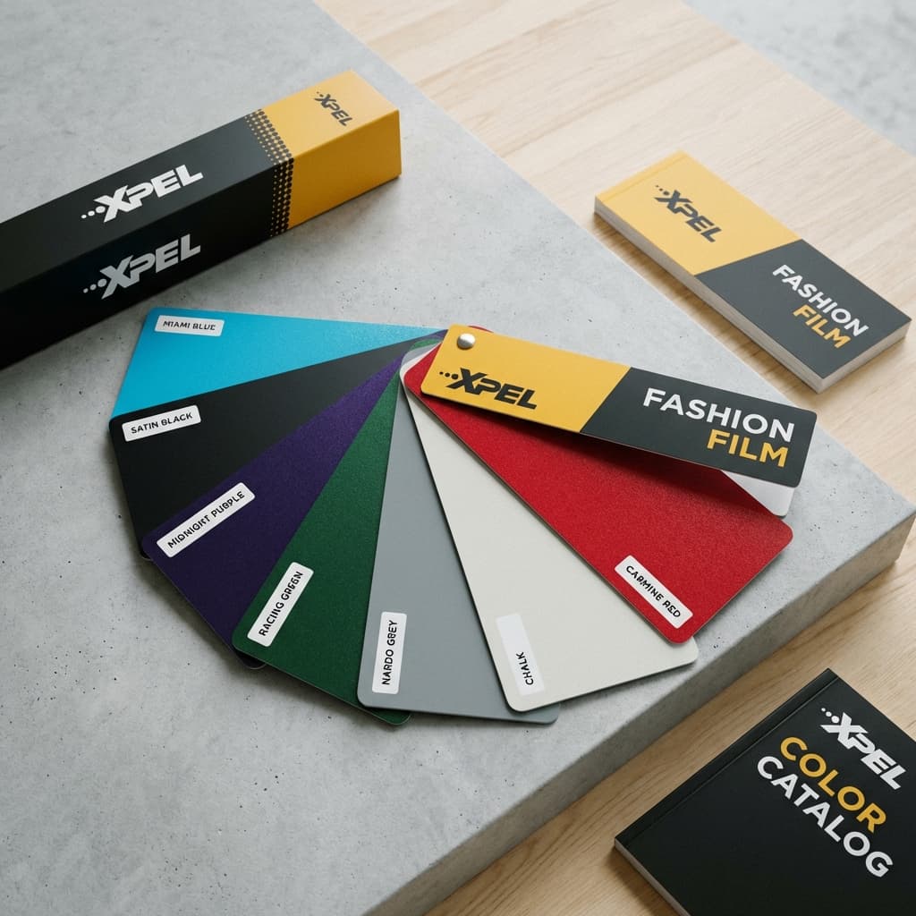 The Full XPEL Color Lineup: From Miami Blue to Satin Black Calgary automotive protection blog by Amro