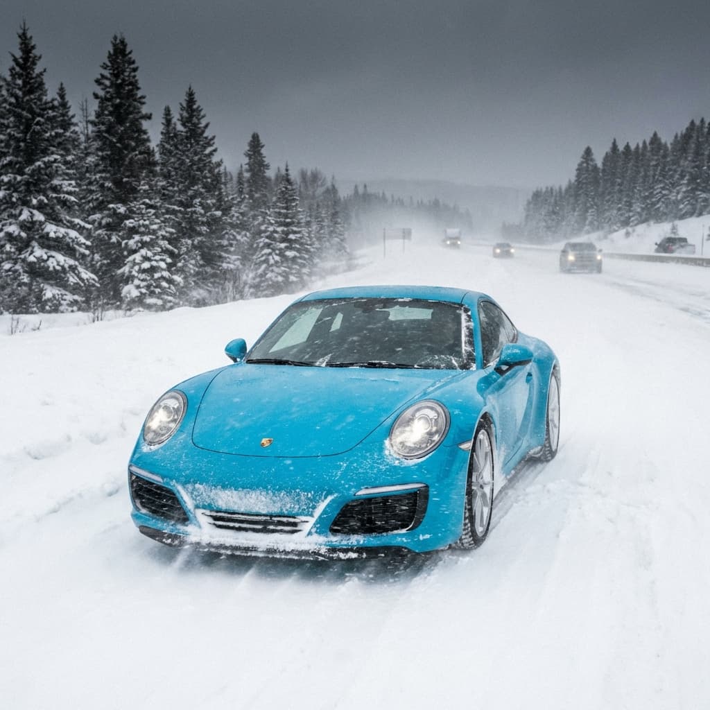 Can Colored PPF Survive a Calgary Winter? Calgary automotive protection blog by Mostafa Mahmoud