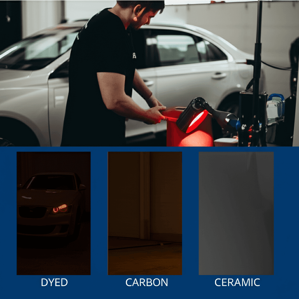 How to Choose the Right Window Tint (Dyed vs. Carbon vs. Ceramic) — Calgary auto protection guide
