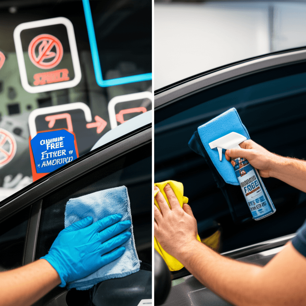 How to Clean and Maintain Tinted Windows (Without Ruining Them) Calgary automotive protection blog by Ahmed