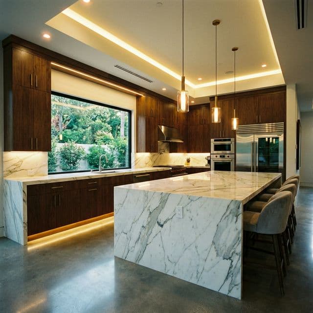 Countertop protection film Calgary - clear stone protection on marble