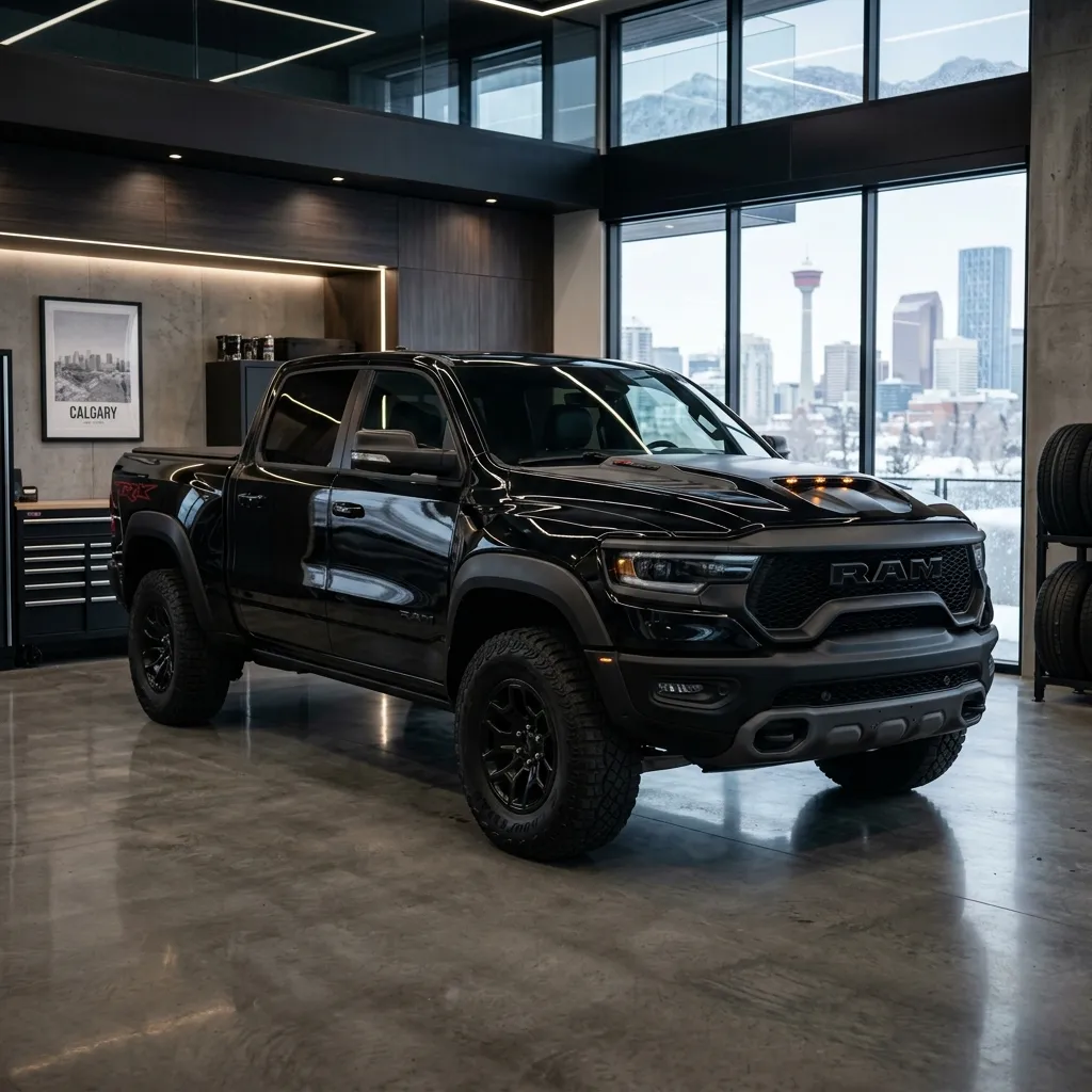 RAM paint protection film Calgary - rock chip guard professional PPF installation