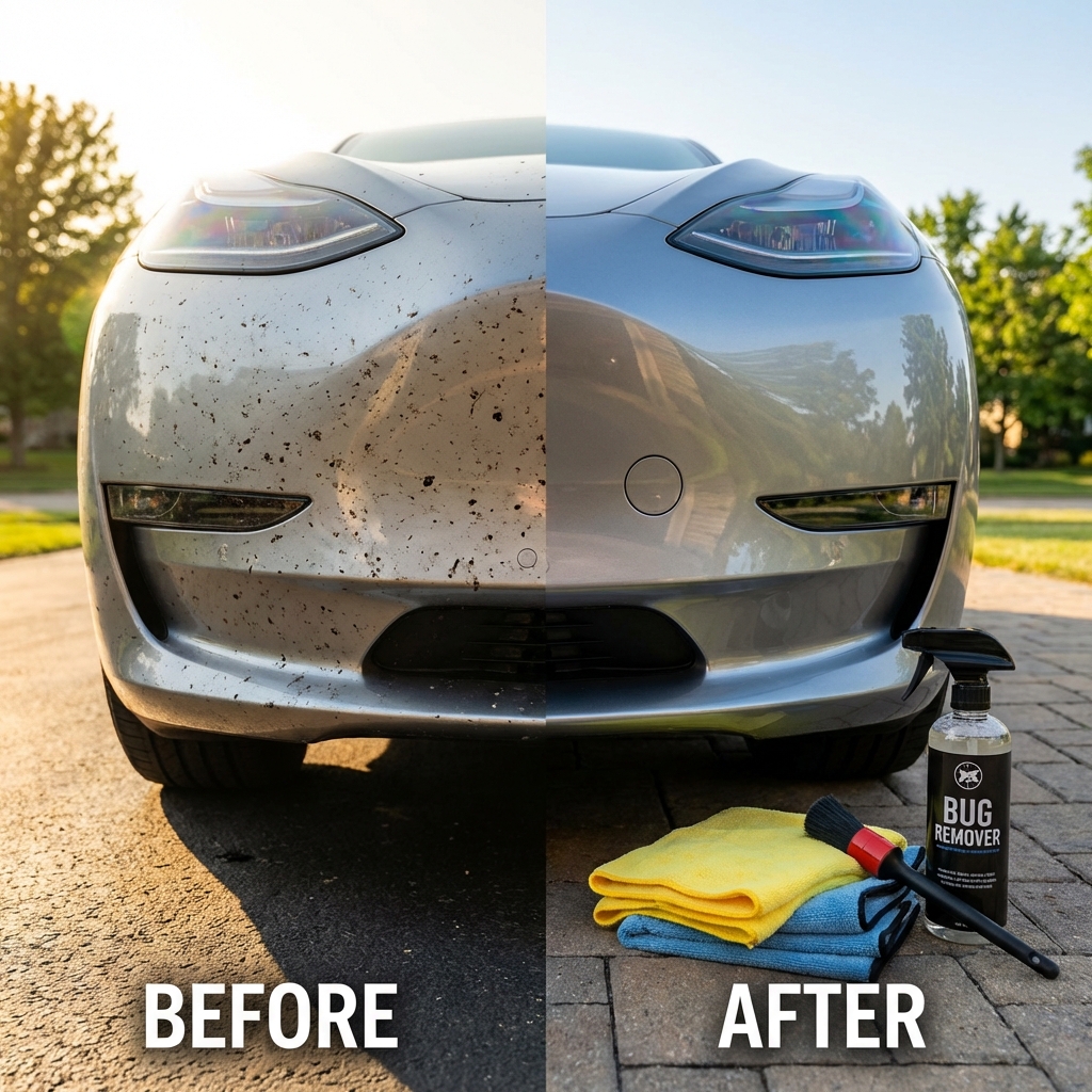 How to Remove Bugs and Tar from PPF Without Damaging It