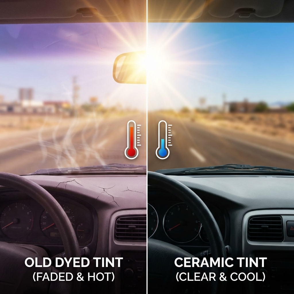Ceramic Tint vs. Regular Dyed Tint: Is it Worth the Extra Cost?