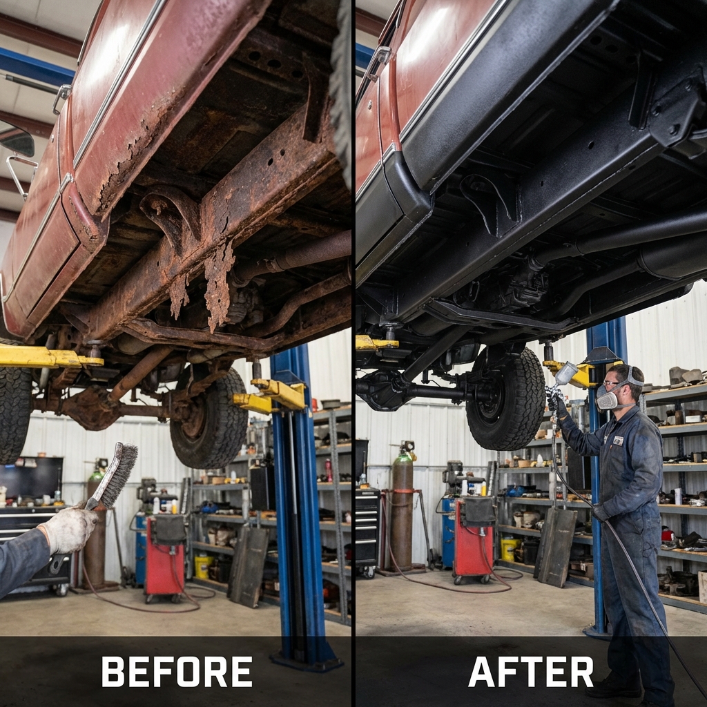 Is It Too Late to Undercoat a Rusty Truck?