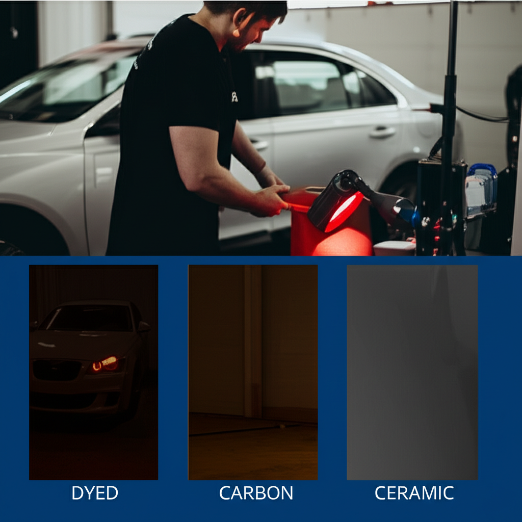 How to Choose the Right Window Tint (Dyed vs. Carbon vs. Ceramic)