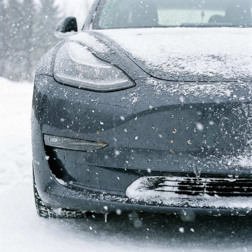 Why Tesla Paint Fails in Canadian Winters (And How to Stop It)