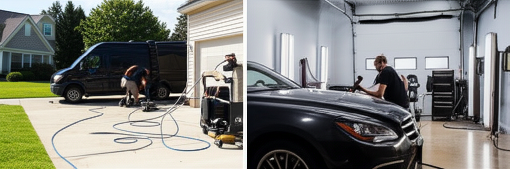 Mobile Detailing vs. Shop Detailing: Which is Better?
