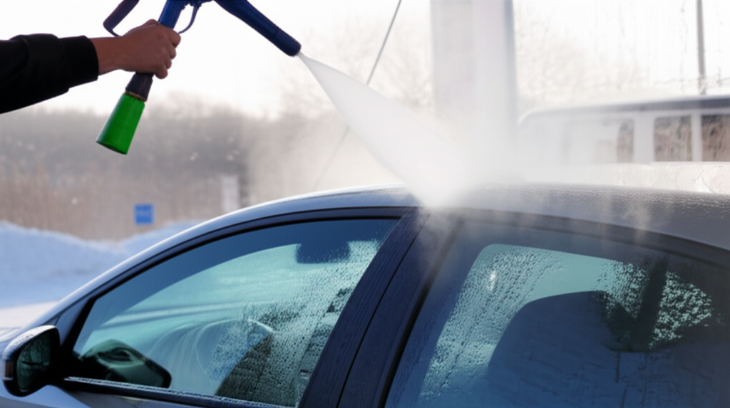 How to Wash a Ceramic Coated Car in Winter (Coin Wash Method)